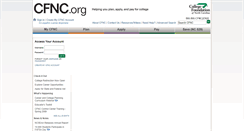 Desktop Screenshot of beta1.cfnc.org